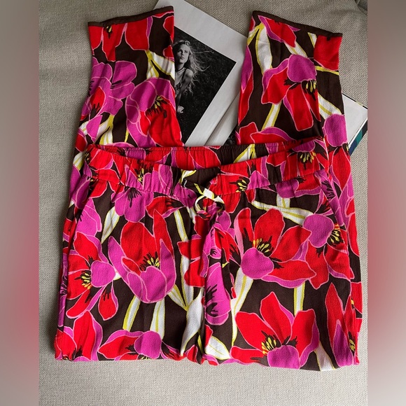 Kate Spade New York Tropical Hutton Lounge Pull On Pant Size 8 - Picture 5 of 13